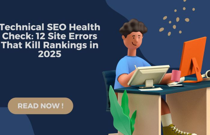 RSDS BLOG BANNERS 1 1 - Rahul Sinha's Digital and Media House technical seo health check 2025, site errors that kill rankings, core web vitals seo optimization, mobile usability seo issues, duplicate content canonical errors, xml sitemap problems seo, robots txt misconfiguration, structured data schema seo, http errors server issues seo, hreflang multilingual seo setup, non secure http pages seo, broken links 404 seo fixes, orphaned pages site architecture, crawl budget waste redirect loops