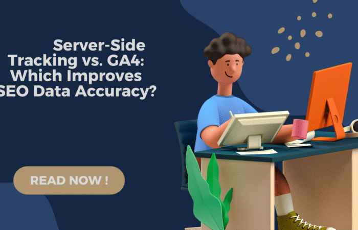 RSDS BLOG BANNERS 2 1 - Rahul Sinha's Digital and Media House server-side tracking vs ga4, seo data accuracy 2025, ga4 client-side tracking, gtm server container, measurement protocol ga4, hybrid analytics setup, privacy-first analytics, ad blocker data loss, server-side tagging cloudflare, rsds tracking accuracy