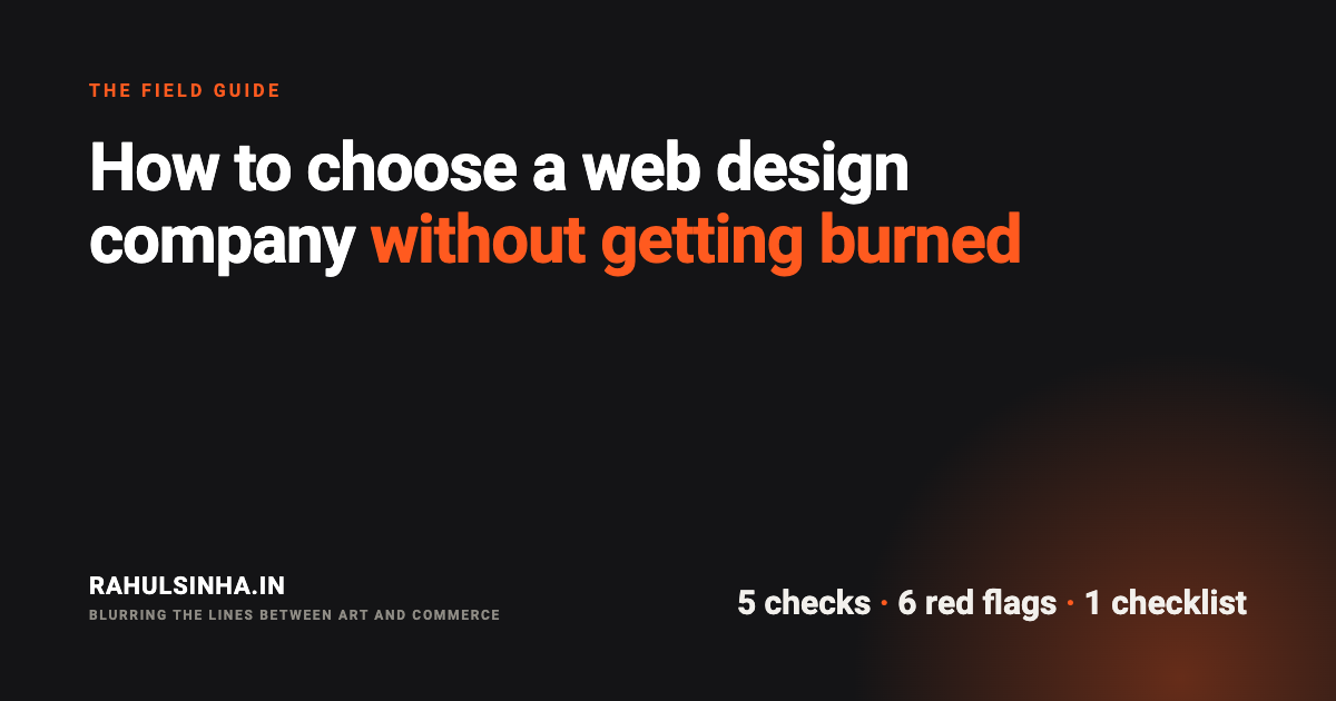 choose web design company andheri - Rahul Sinha's Digital and Media House