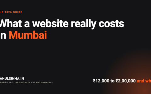 Website design cost mumbai 2026 - rahul sinha's digital and media house website design cost mumbai 2026 - Rahul Sinha's Digital and Media House