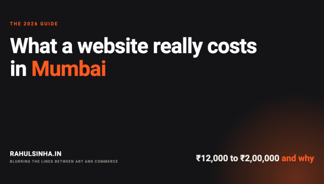 Website design cost mumbai 2026 - rahul sinha's digital and media house website design cost mumbai 2026 - Rahul Sinha's Digital and Media House